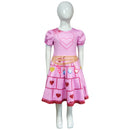 Film Descendants: The Rise of Red Pink Blue Cosplay Costume Jumpsuit