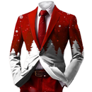 9 Kinds Mardi Gras Casual Sweatsuits One Buttton Notched Lapel Floral Uniform - AwwwCos