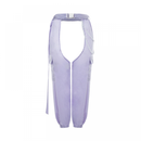 Women Fashion Pants High Rise Sweatpants Reflective Sexy Trousers - AwwwCos