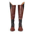 Adult Over Knee Martin Hard Boots Pirate Cosplay Stout Heel Shoes - AwwwCos