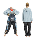Adult Animal Cosplay Panda Pajamas Flannel Plush Sleepwear Homewear
