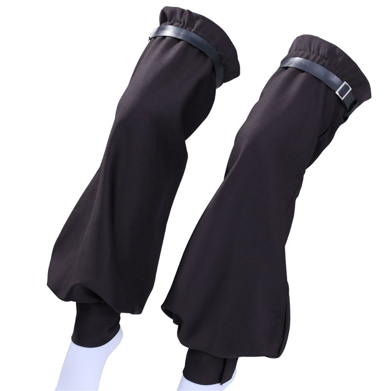 Adult Anime Gachiakuta Riyo Cosplay Costume Grey Crop Top Black Shorts - AwwwCos
