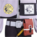 Adult Anime Gachiakuta Riyo Cosplay Costume Grey Crop Top Black Shorts - AwwwCos