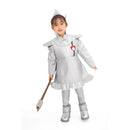 Adult Children Tin Men Silver Jacket Coat Pants with Funnels Hat Fairy Tale Suits - AwwwCos