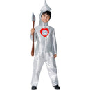 Adult Children Tin Men Silver Jacket Coat Pants with Funnels Hat Fairy Tale Suits - AwwwCos