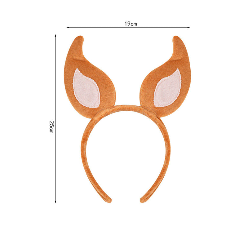 Adult Dog Puppy Cosplay Accessories Ears Headband Tail Nose Necklace - AwwwCos