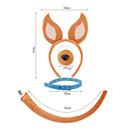 Adult Dog Puppy Cosplay Accessories Ears Headband Tail Nose Necklace - AwwwCos