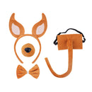 Adult Dog Puppy Cosplay Accessories Ears Headband Tail Nose Necklace - AwwwCos