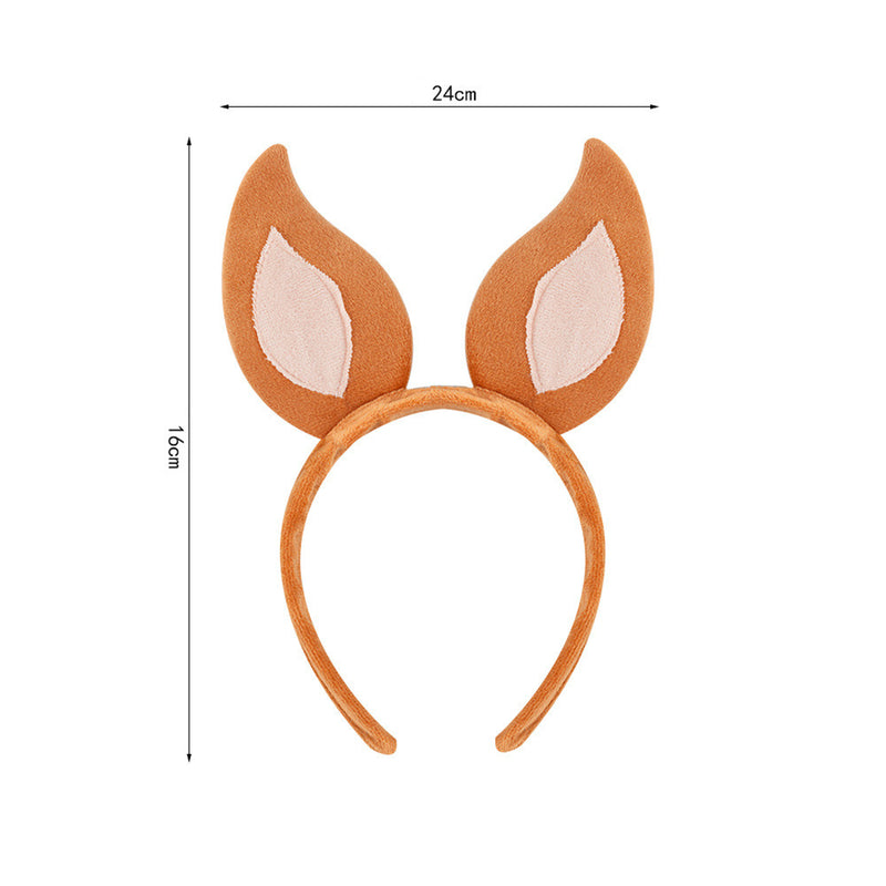 Adult Dog Puppy Cosplay Accessories Ears Headband Tail Nose Necklace - AwwwCos