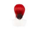 Adult Gachiakuta Joka Cosplay Wig Red Long Bangs Short Black Hair