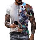 Adult Game Valorants Fan Video Shirts Unisex Black Printed T-Shirt - AwwwCos