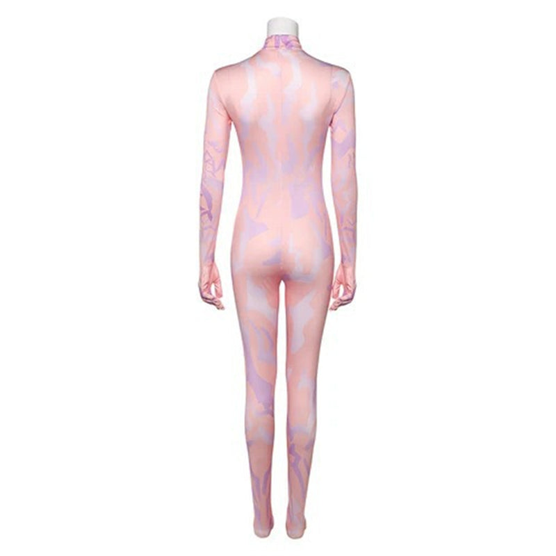 Adult Girls Anime K-Pop: Demon Hunters Rumi Cosplay Costume Jumpsuit - AwwwCos