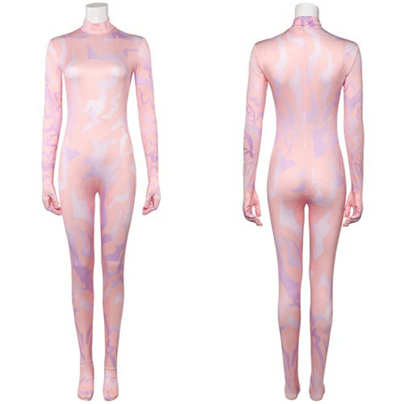 Adult Girls Anime K-Pop: Demon Hunters Rumi Cosplay Costume Jumpsuit - AwwwCos