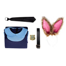 Adult Girls Movie Anime Judy Hopps Rabbit Cosplay Costume School Uniform - AwwwCos