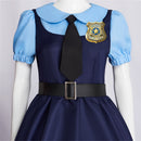 Adult Girls Movie Anime Judy Hopps Rabbit Cosplay Costume School Uniform - AwwwCos