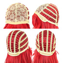 Adult Girls Neverness to Everness Nanally Cosplay Wig Red Long Hair