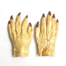 Adult Halloween Monster Zombie Hands Cosplay Prop Party Decorations Gloves - AwwwCos