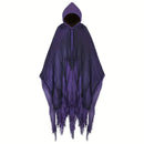Adult Halloween Scary Scream Cosplay Props Men Women Hooked Cloak - AwwwCos