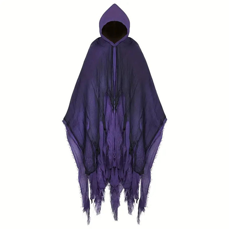 Adult Halloween Scary Scream Cosplay Props Men Women Hooked Cloak - AwwwCos