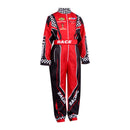 Adult Kids Racing Costume Jumpsuit Outfit Halloween Cosplay Party Full Set - AwwwCos