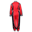 Adult Kids Racing Costume Jumpsuit Outfit Halloween Cosplay Party Full Set - AwwwCos