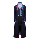 Adult Men Anime Hazbin COS Hotel Vox Cosplay Costume Trench Pants Gloves