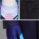 Adult Men Anime Hazbin COS Hotel Vox Cosplay Costume Trench Pants Gloves