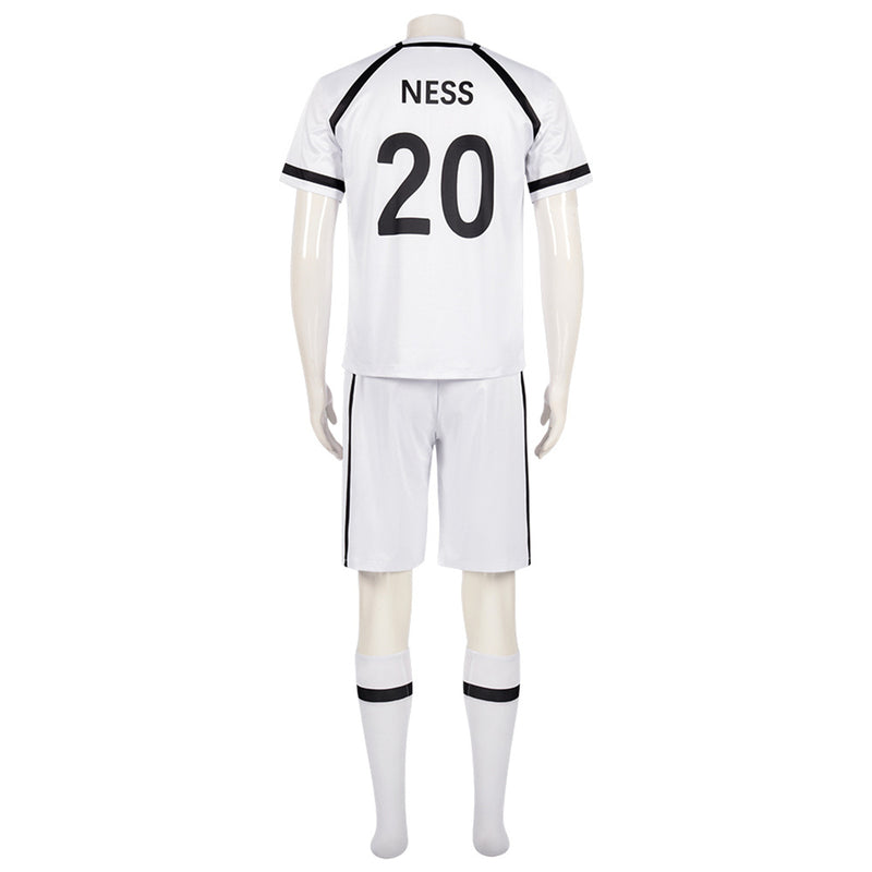 Adult Men Blue Lock Alexis Ness NO.20 Kit Cosplay Costume