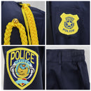 Adult Men Film Anime Nick Wilde Cosplay Costume Dark Blue Police Uniform - AwwwCos