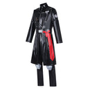 Adult Men Game Delta Force Warden Ghroth Cosplay Costume Faux Leather Outfits