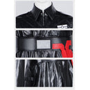 Adult Men Game Delta Force Warden Ghroth Cosplay Costume Faux Leather Outfits