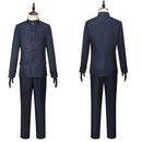 Adult Men Game Silent Hill F Shu Iwai Cosplay Costume Navy Blue Uniform
