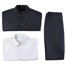 Adult Men Game Silent Hill F Shu Iwai Cosplay Costume Navy Blue Uniform