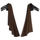 Adult Men Medieval Half Shoulder Cape Victorian Cloak Steampunk Shawl - AwwwCos