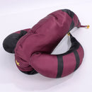 Adult Men The Freak Circus Pierrot Cosplay Costume Burgundy Red Outfits - AwwwCos