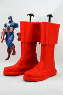 Adult Men Women Captain America Steve Rogers Cosplay Shoes Boots Custom Size - AwwwCos