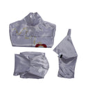 Adult The Wizard of Oz Iron Man Cosplay Costume Silvery Set Headgear - AwwwCos