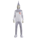 Adult The Wizard of Oz Iron Man Cosplay Costume Silvery Set Headgear - AwwwCos