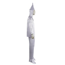 Adult The Wizard of Oz Iron Man Cosplay Costume Silvery Set Headgear - AwwwCos