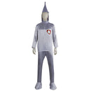 Adult The Wizard of Oz Iron Man Cosplay Costume Silvery Set Headgear - AwwwCos