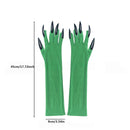 Adult Wicked Elphaba Cosplay Accessory Glasses Green Gloves with Nails - AwwwCos