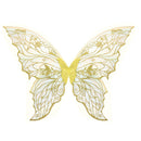 Adult Women 31.5"x18.9" Butterfly Cosplay Fairy Wings Ears Flower Garlands - AwwwCos
