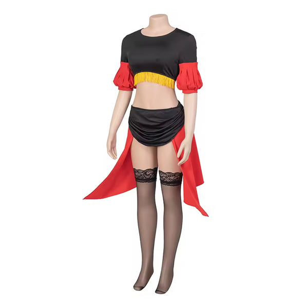 Adult Women Game Odin Sphere ‌Velvet Cosplay Costume