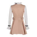 Adult Women Kids Movie M3gan Cosplay Costume Khaki Dress - AwwwCos