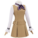 Adult Women Movie M3gan Cosplay Costume Khaki Dress - AwwwCos