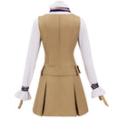 Adult Women Movie M3gan Cosplay Costume Khaki Dress - AwwwCos