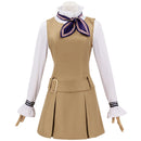 Adult Women Movie M3gan Cosplay Costume Khaki Dress - AwwwCos