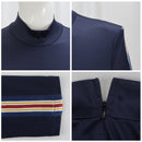 Adult Women Movie M3gan Cosplay Costume Navy Blue Jumpsuit - AwwwCos