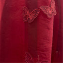 Adult Women Rivals Psylocke Cosplay Costume Red Dress - AwwwCos