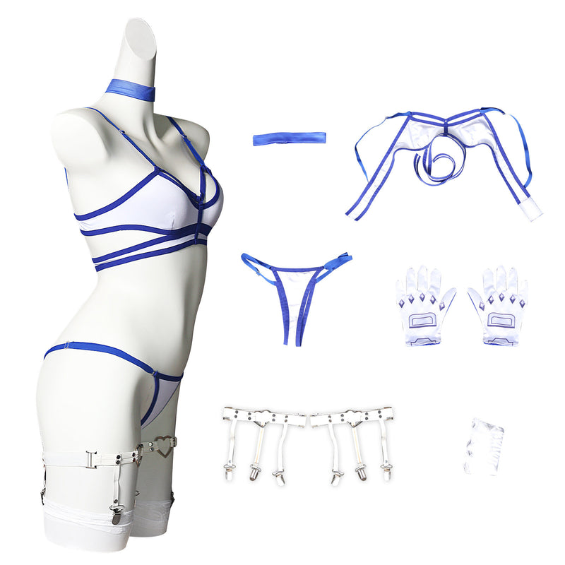 Adult Women Rivals Psylocke Cosplay Costume Swimsuit - AwwwCos